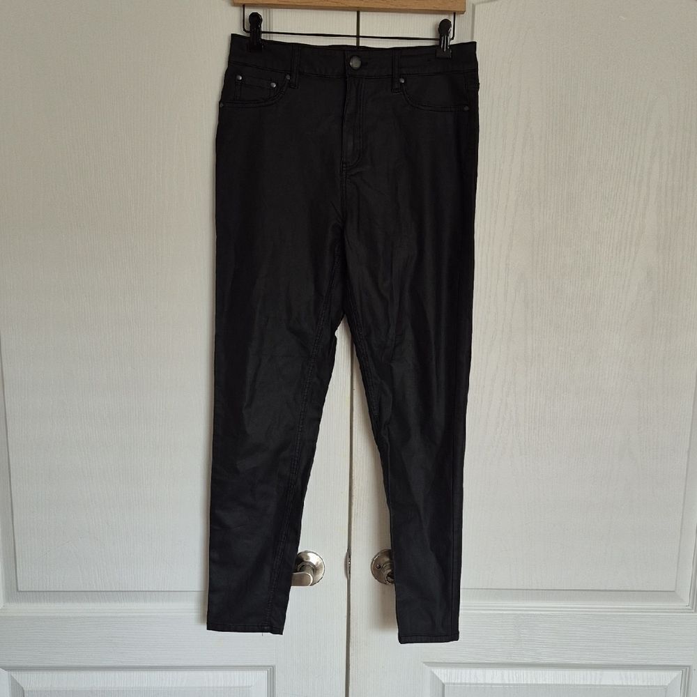 High Rise Black Jeans